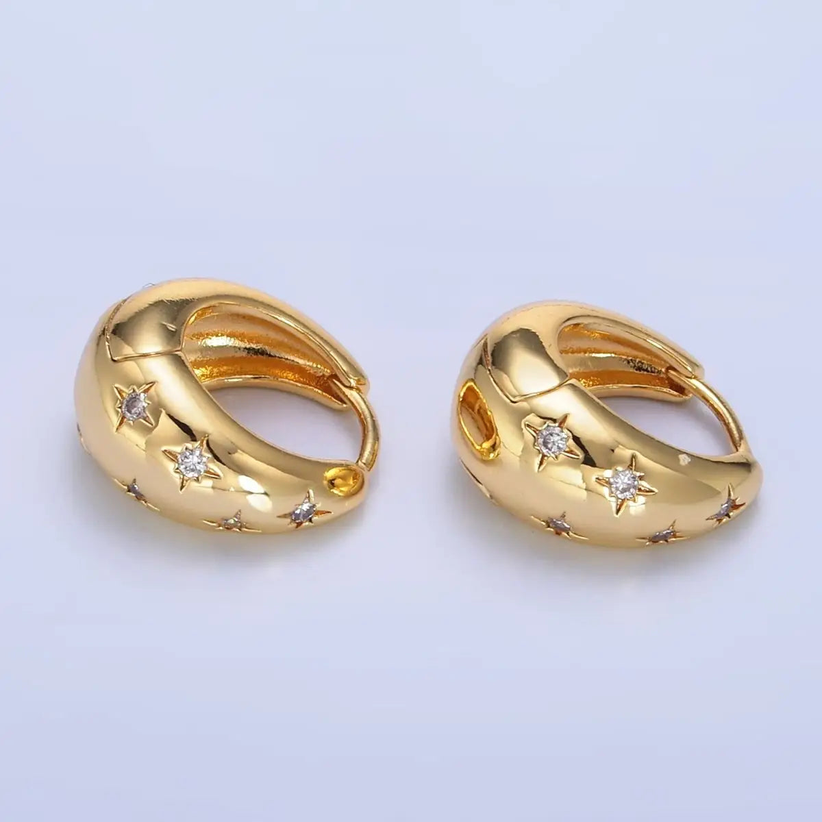 Cosmic Star Bold Huggies in Gold