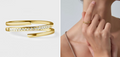 Three-Row Spiral Stacking Ring